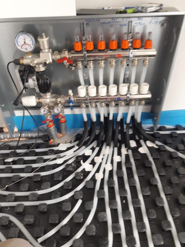 termoficare prin pardoseala